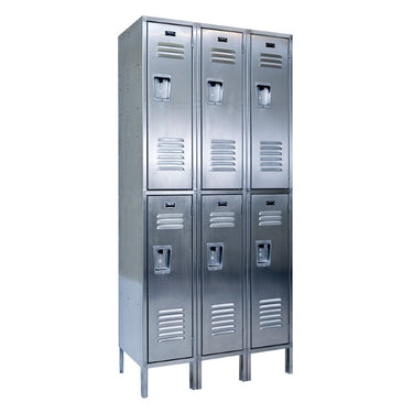 LOCKER-SS 2 TIER 3 WIDE 18 X 36 X 78
